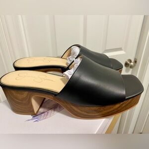 Jessica Simpson Women's Kalyani Slip-On Platform Sandals Size 10